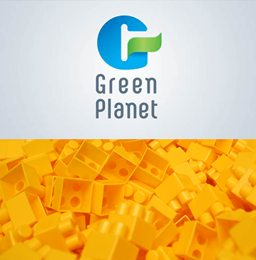 Логотип и сайт для завода пластмасс Green Planet