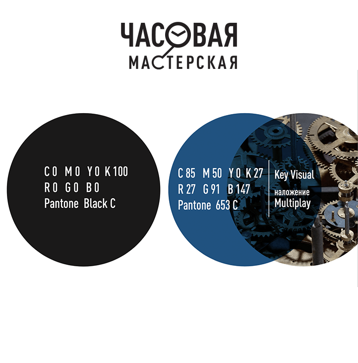 Логотип для часовой мастерской